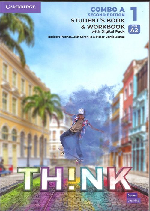 THINK  LEVEL 1 -  Student's Book and Workbook with Digital Pack COMBO A  *2nd Edition*