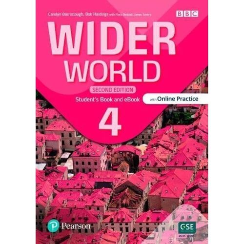 WIDER WORLD  4 -  Student's Book with Online Practice, eBook *2nd Edition*