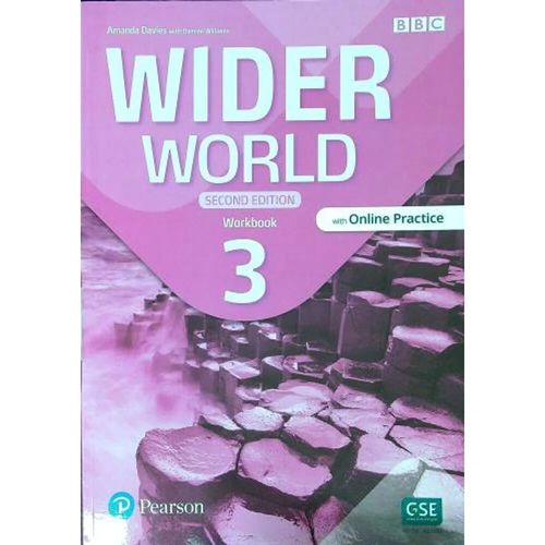 WIDER WORLD  3 -  Workbook with Online Practice *2nd Edition*