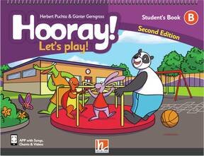 HOORAY! LET S PLAY!  B -   STUDENT`S Book with e-zone kids + app *2nd Ed*