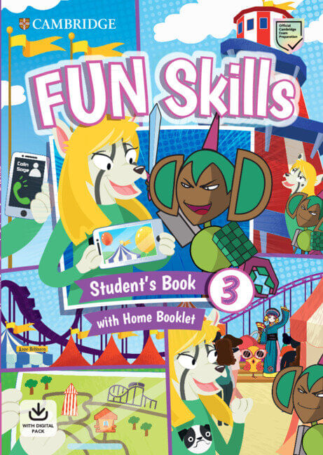 FUN SKILLS 3  -   Student's Book w/Home Booklet with Online Activities