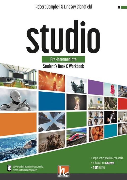 STUDIO PRE-INTERMEDIATE -  ST'S & WB Combo Full + E-Zone