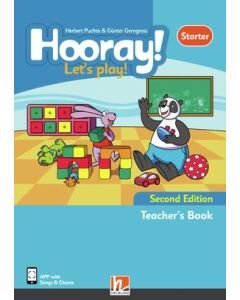 HOORAY! LET S PLAY!  STARTER - TEACHER`S Book with  e-zone kids + app *2nd Ed*