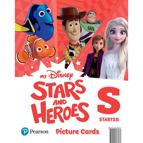 MY DISNEY STARS AND HEROES (AME)   STARTER -  Picture Cards