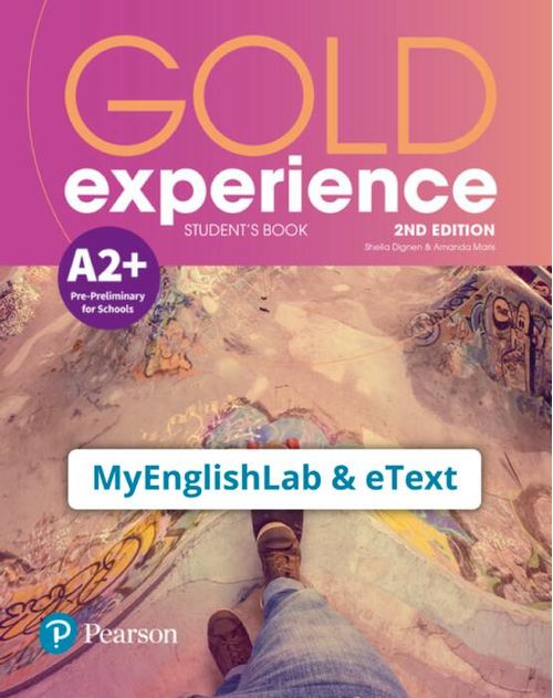GOLD EXPERIENCE A2+ -    ST'S E-BOOK w/Online Practice  *2nd Ed*  ** DIGITAL**