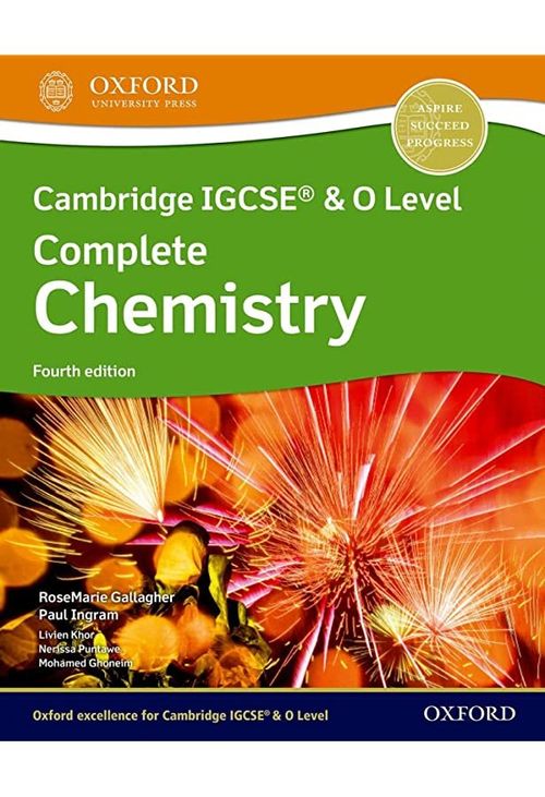 CAMBRIDGE IGCSE & O LEVEL COMPLETE CHEMISTRY : STUDENT BOOK  *4th Edition*