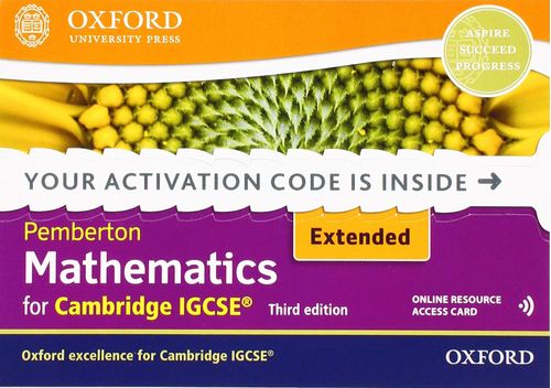 PEMBERTON MATHEMATICS FOR CAMBRIDGE IGCSE: online student book *access card*
