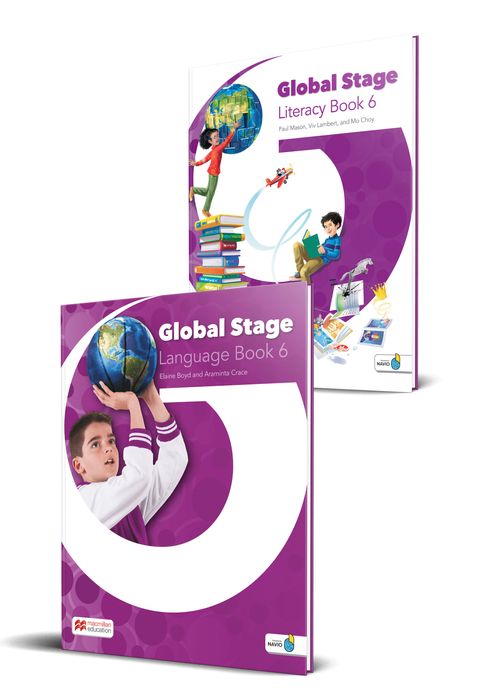 GLOBAL STAGE 6  - LANGUAGE AND LITERACY BOOKS WITH DIGITAL E- BOOKS AND NAVIO APP