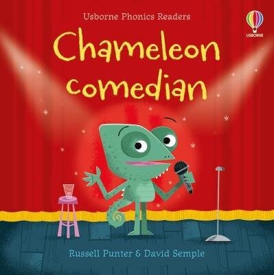 CHAMELEON-COMEDIAN---Usborne-Phonics-Readers