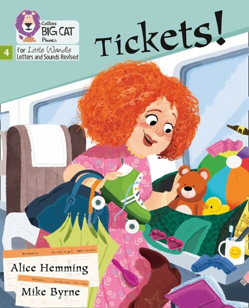 TICKETS! Phase 4 Set 1 - Big Cat Phonics for Little Wandle Letters and Sounds