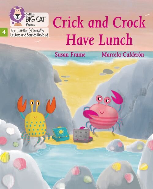 CRICK AND CROCK HAVE LUNCH Phase 4 Set 1 - Big Cat Phonics for Little Wandle Letters and Sounds