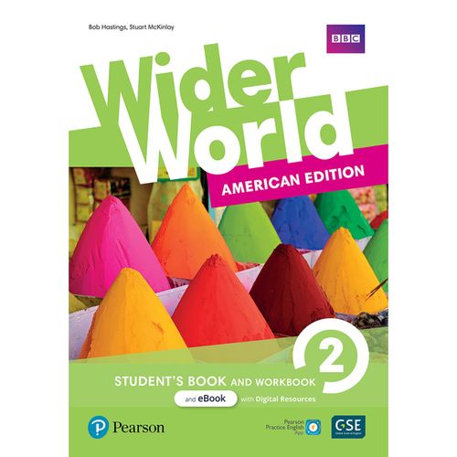 WIDER WORLD AME 2 - STUDENT'S and WORKBOOK with Combined EBOOK, Digital Resources & APP