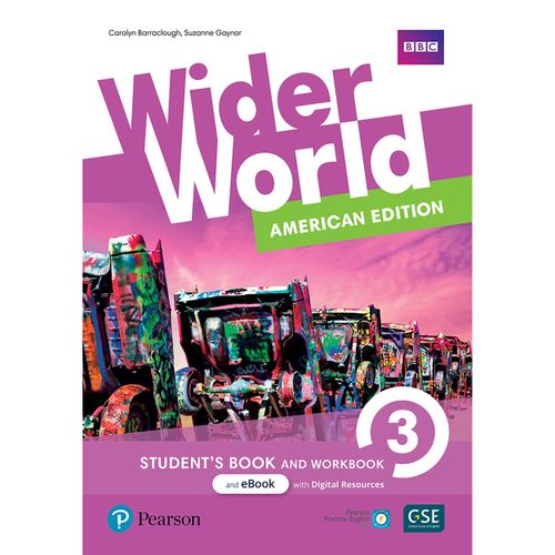 WIDER WORLD AME 3 - STUDENT'S and WORKBOOK with Combined EBOOK, Digital Resources & APP
