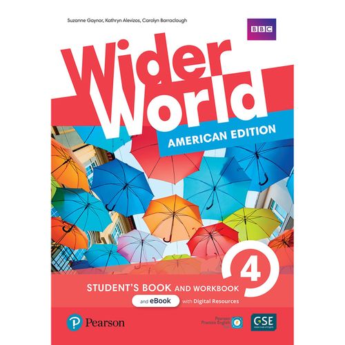 WIDER WORLD AME 4 - STUDENT'S and WORKBOOK with Combined EBOOK, Digital Resources & APP