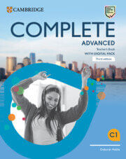 COMPLETE ADVANCED - TEACHER'S BOOK with Digital Pack *3rd Edition*