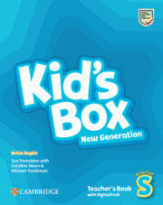 KID'S BOX NEW GENERATION  STARTER - TEACHER'S BOOK with Digital Pack