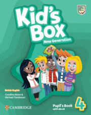KID'S BOX NEW GENERATION 4 -  PUPIL'S BOOK with eBook