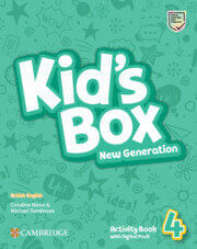 KID'S BOX NEW GENERATION 4 - ACTIVITY BOOK with Digital Pack