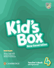 KID'S BOX NEW GENERATION 4 - TEACHER'S BOOK with Digital Pack