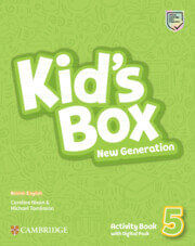 KID'S BOX NEW GENERATION 5 - ACTIVITY BOOK with Digital Pack
