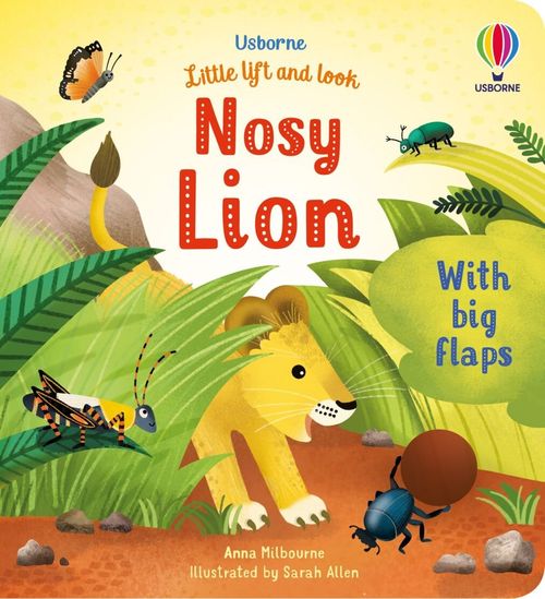 NOSY LION - Little lift and look Books