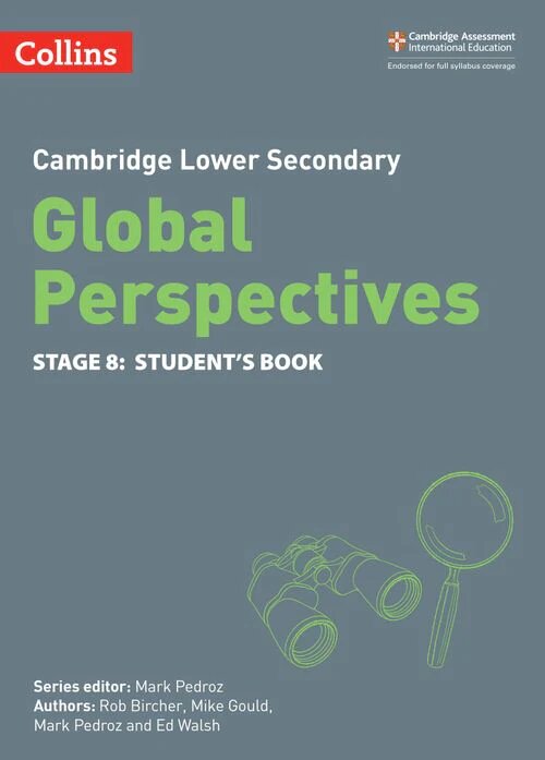 COLLINS CAMBRIDGE LOWER SECONDARY GLOBAL PERSPECTIVES 8 -  STUDENT'S