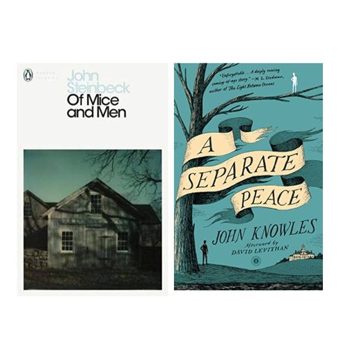 Combo Of Mice and Men + Separate Peace (2 libros) Ingles