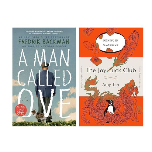 Combo A Man Called Ove + Joy Luck Club (2 libros) Ingles