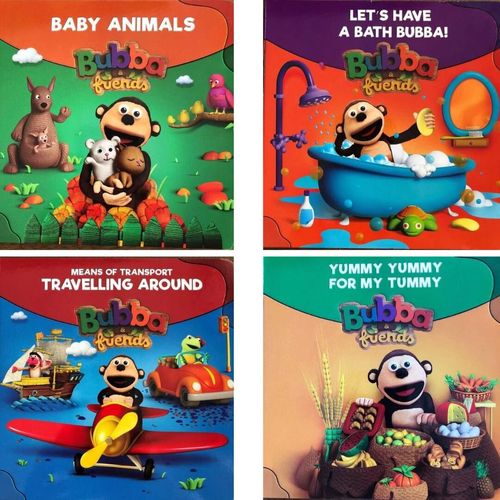 Combo Bubba & Friends 1 (4 libros) Ingles