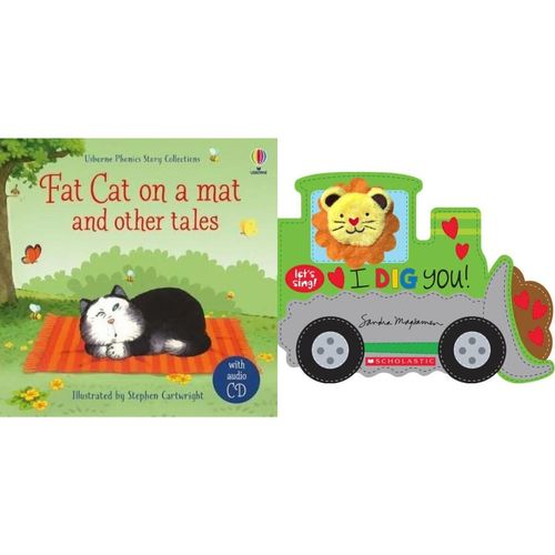 Combo Fat Cat on a mat and other tales w/CD + I dig you! (2 libros) Ingles