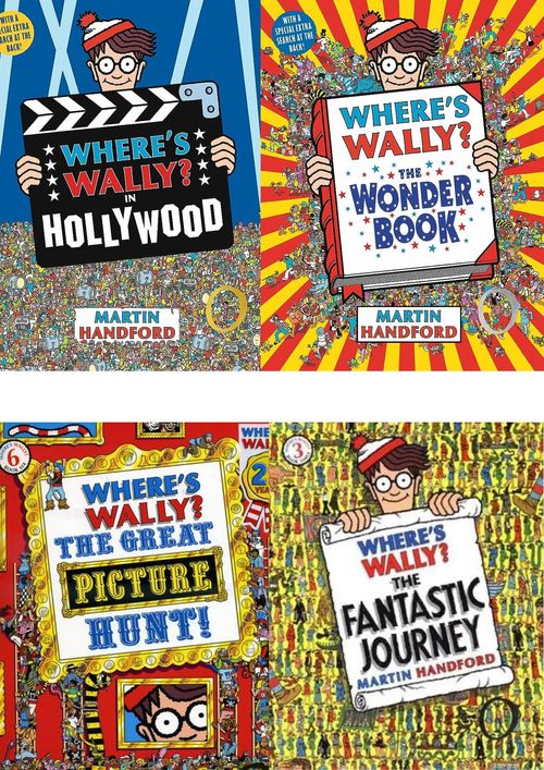 Combo Where's Wally (4 libros) Ingles