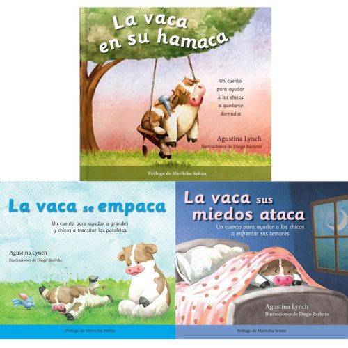 Combo La Vaca en su hamaca + se empaca + ataca sus miedos (3 libros)
