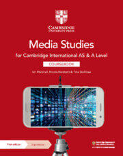 CAMBRIDGE INTERNATIONAL AS & A LEVEL MEDIA STUDIES -  Coursebook with Digital Access (2Years)