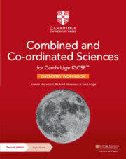 CAMBRIDGE IGCSE COMBINED & CO-ORDINATED SCIENCES  Chemistry WB with Digital Access (2 Years) *New*