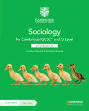 CAMBRIDGE IGCSE AND O LEVEL SOCIOLOGY - Coursebook with Digital Access (2 Years)