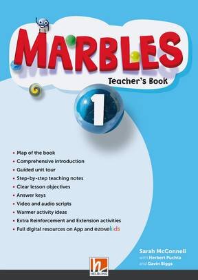 MARBLES 1  -  Teacher's Book + App + E-Zone Kids