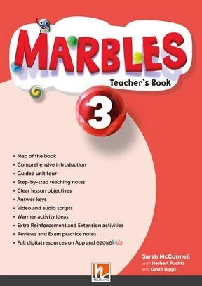 MARBLES 3  -  Teacher's Book + App + E-Zone Kids