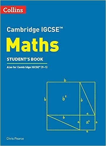 CAMBRIDGE IGCSE MATHS -  STUDENT`S - Collins  **4th Edition**