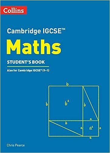 CAMBRIDGE IGCSE MATHS -  STUDENT`S - Collins  **4th Edition**