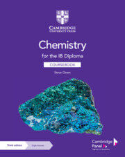 CHEMISTRY FOR THE IB DIPLOMA -    Coursebook with Digital Access *3rd Ed*