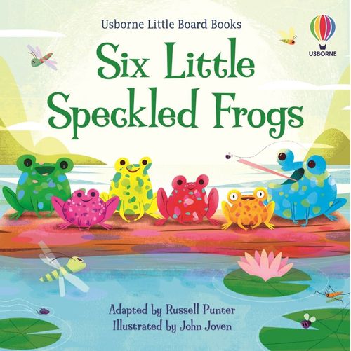 SIX LITTLE SPECKLED FROGS – Little Board Books