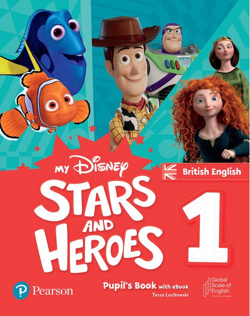 MY DISNEY STARS AND HEROES (BR) 1 -   Student's Book with eBook and Digital Activities