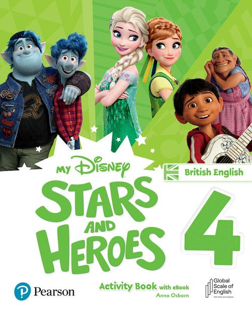 MY DISNEY STARS AND HEROES (BR) 4 - Workbook with eBook