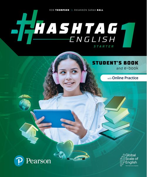 HASHTAG ENGLISH 1 STARTER  -  Student's Book and e-book with Online Practice