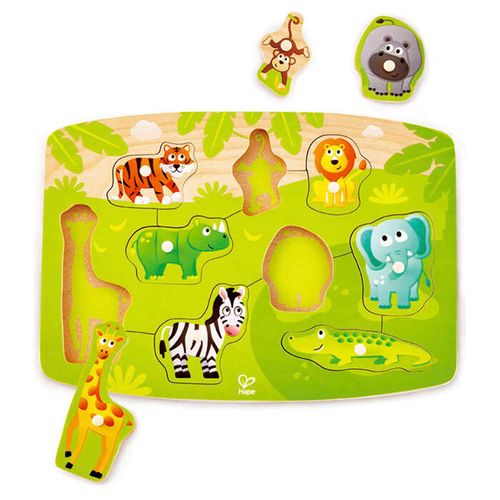 ROMPECABEZA ANIMALES DE LA SELVA - Hape