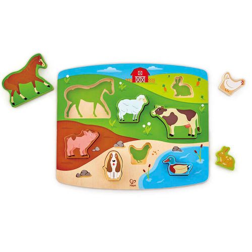 ROMPECABEZAS ANIMALES DE GRANJA - Hape