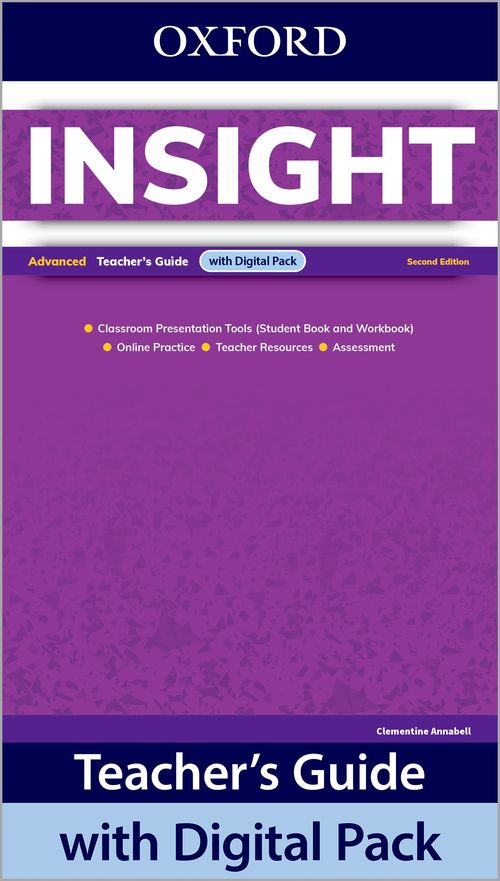 INSIGHT_ADVANCED -     Teacher's Guide with Digital Pack *2nd Edition*