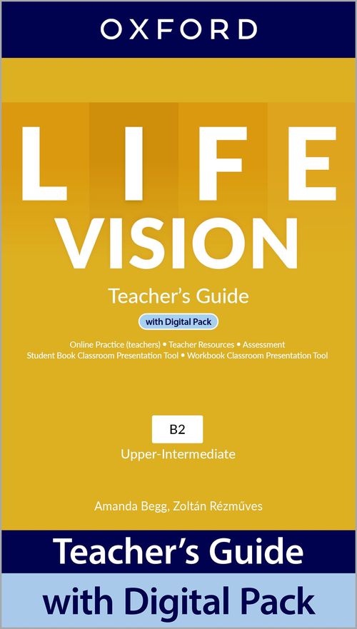LIFE VISION UPPER INTERMEDIATE  -  TEACHER'S GUIDE with Digital Pack  B2