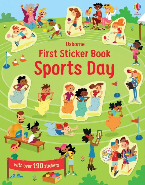 SPORTS DAY - Usborne First Sticker Book