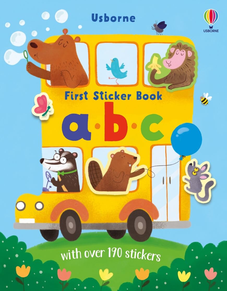 ABC - Usborne First Sticker Book - Kel Ediciones